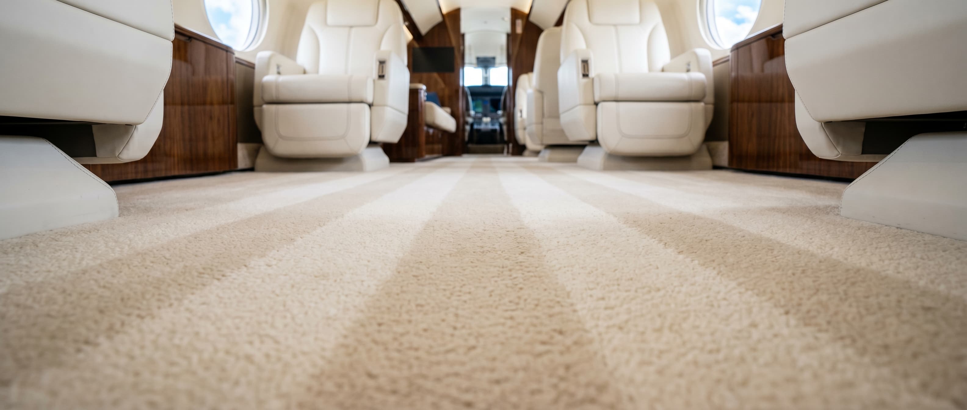Carpet Shampooing — finished result