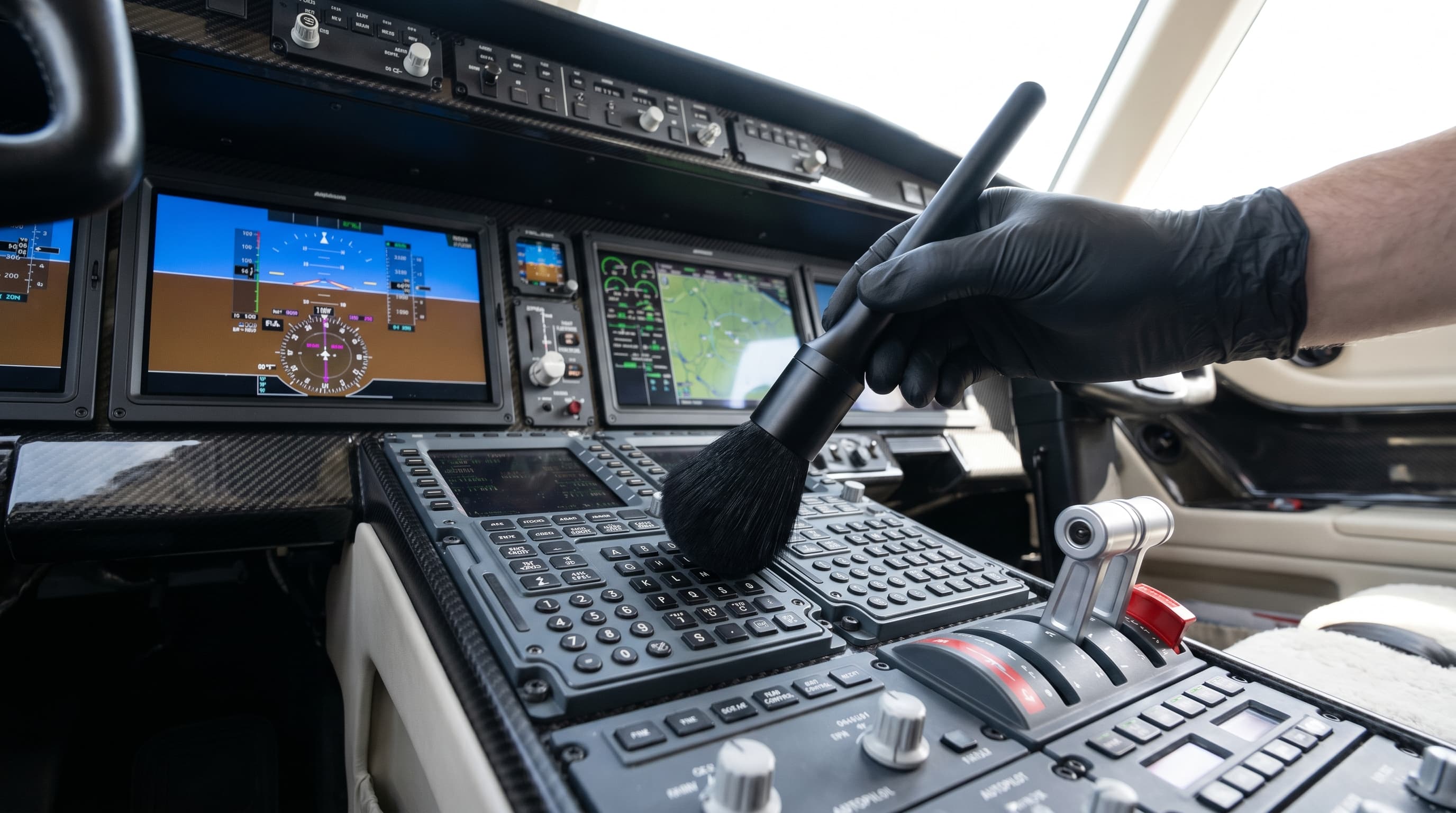 Cockpit Cleaning